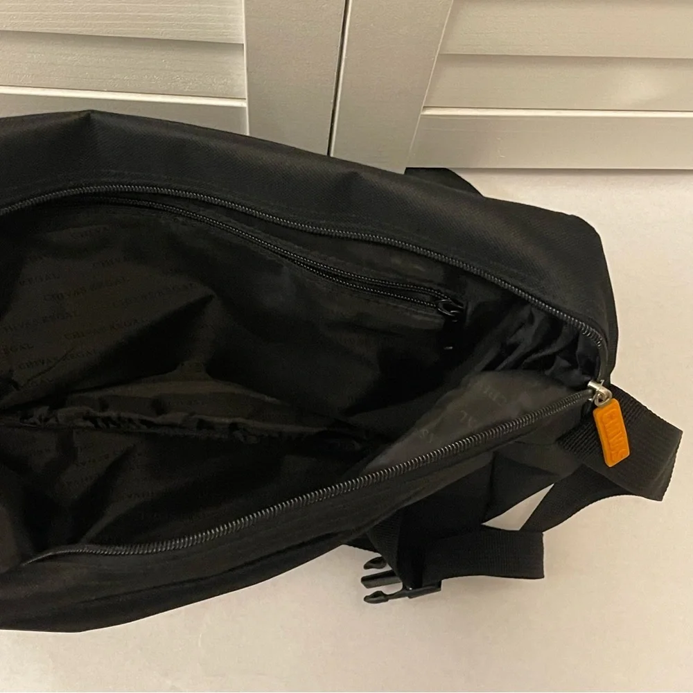 Chivas Regal Messenger Bag Black Orange Shoulder Laptop Logo Lined‎ Promo
